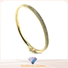 Quente 2015 lindo 925 prata esterlina moda jóias círculo lindo bonito bracelete de mulheres pulseira (g41253)